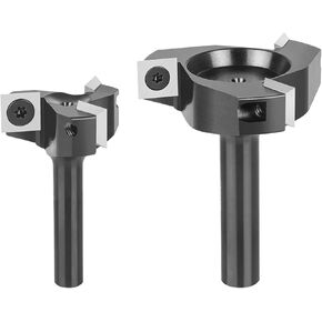 لقمة توجيه سطحية قابلة للعكس لأجهزة التوجيه، 3 مزامير، ساق 8 مم و12 مم، قطر القطع 35 مم و60 مم (IP3F-D35-H8) in Kuwait