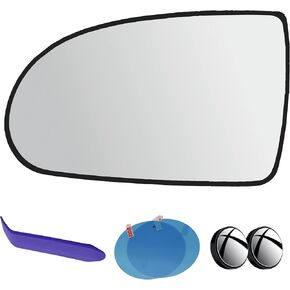 EAP Passenger Side Mirror Glass Compatible with Hyundai Elantra 2007-2010 (Doesn't Fit Elantra Touring), Heated, 876212H520 in Saudi Arabia