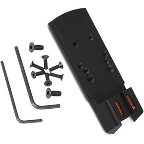 لوحة تركيب محول النقطة الحمراء من الألياف الضوئية الحمراء لـ SIG P320، متوافقة مع SIG P320/P320 Compact/SP2022 (ليس لـ X-5 أو M17)، ومجهزة بمسامير تثبيت بمواصفات RMR in Kuwait