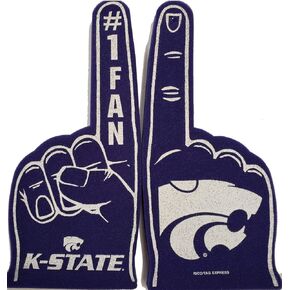 Rico NCAA Kansas State Wildcats Foam Finger, New in Saudi Arabia