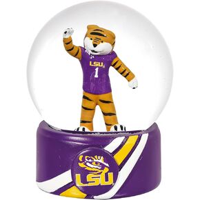 NCAA Louisiana State University Snow Globe, Officially Licensed College Sports Water Globe with Team Logo, Christmas Holiday Tabletop Decoration for Home, Alumni Gift for Men and Women Fans in Kuwait
