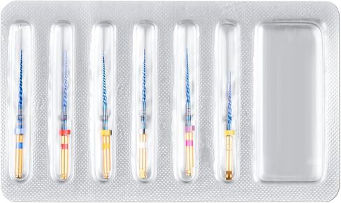 6Pcs/Pack Endo Files Heat Activated Rotary Niti File System SX-F3 Engine Use Blue Reciprocating Files Endodontic Accessories (31mm) in Saudi Arabia