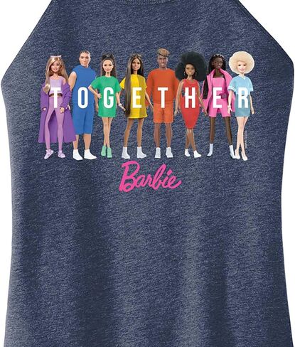 Barbie Pride - Together - Juniors High Neck Tank Top in Saudi Arabia