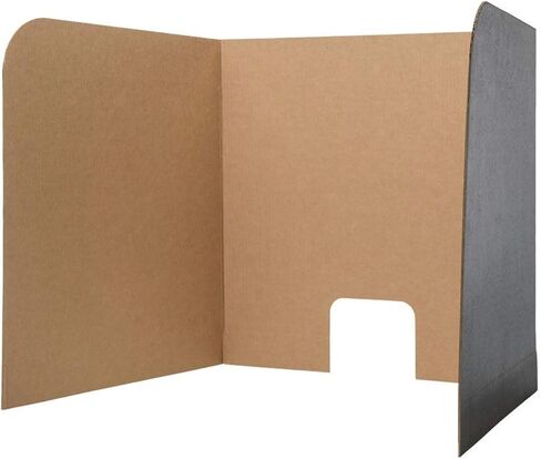 Flipside Computer Lab Privacy Screens, Small, 22" x 22.5" x 20", 3 Per Packs, 2 Packs in Saudi Arabia