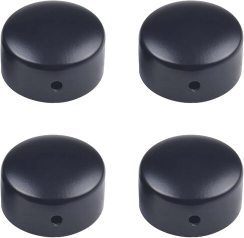 Stainless Steel Handrail End Cap for Round Stair Treads, Fits 45mm and 50mm Railings, Rust Resistant Finish with Smooth Edges, for Easy Install Fitting Cover – 4 Pack（45mm） in Saudi Arabia