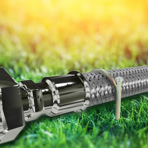 20 قطعة من أنابيب المياه السميكة لتثبيت الأوتاد الأرضية، خطافات مسمار مقاومة للماء 0.52 بوصة لتوجيه خرطوم الحديقة والتركيب الآمن in Kuwait