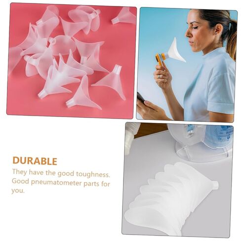 Healifty 2 مجموعات اختبار قدرة الرئة تهب أجزاء الجهاز مادة Pp القدرة الحيوية الفم مدرسة الصحة أداة اختبار 50 قطعة * 2 in Kuwait