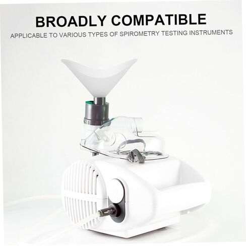 Healifty 2sets Lung Capacity Tester Blowing Device Parts Pp Material Vital Capacity Mouth School Health Test Tool 50pcs*2 in Saudi Arabia