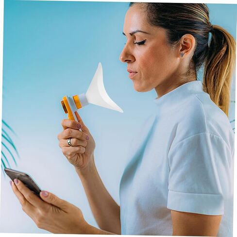 Healifty 2 مجموعات اختبار قدرة الرئة تهب أجزاء الجهاز مادة Pp القدرة الحيوية الفم مدرسة الصحة أداة اختبار 50 قطعة * 2 in Kuwait