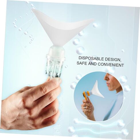 Healifty 2 مجموعات اختبار قدرة الرئة تهب أجزاء الجهاز مادة Pp القدرة الحيوية الفم مدرسة الصحة أداة اختبار 50 قطعة * 2 in Kuwait