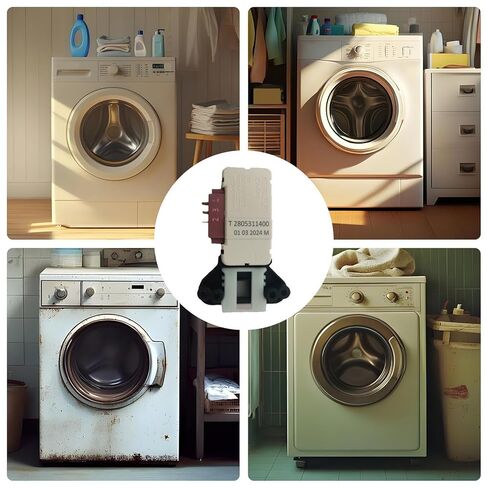 قفل باب الغسالة - جزء بديل لحماية السلامة عالية الكفاءة، مكون إصلاح الأجهزة المتين للغسالة المنزلية وغرفة الغسيل والحمام والشقة العائلية in Kuwait