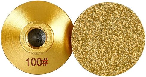 2 قطعة 100 M10 رأس مطحنة مسطحة من النحاس وكفاءة طحن جلخ تلميع حجر الرخام الكوارتز حصوه طحن in Kuwait