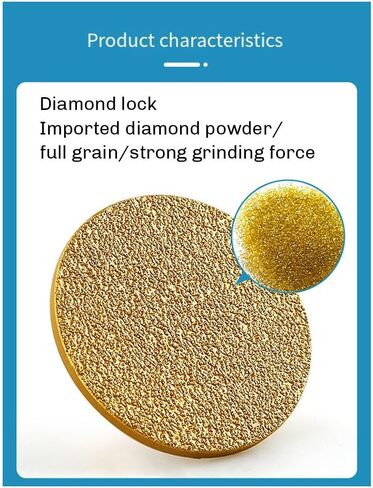 2 قطعة 100 M10 رأس مطحنة مسطحة من النحاس وكفاءة طحن جلخ تلميع حجر الرخام الكوارتز حصوه طحن in Kuwait