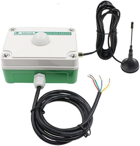 4G Illuminance Sensor, Protective Brightness Meter, Industrial Sunlight Intensity & Sunshine Hours Detector for Remote Monitoring in Saudi Arabia