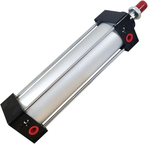 JSVTWTKH SC 32 40 50 63 Bore Pneumatic Air Cylinder Piston 50 75 100 150 200 300 400 500 600 800 1000mm Stroke Double Acting Cylinders(ST 100mm,SC32 (Bore 32mm)) in Saudi Arabia