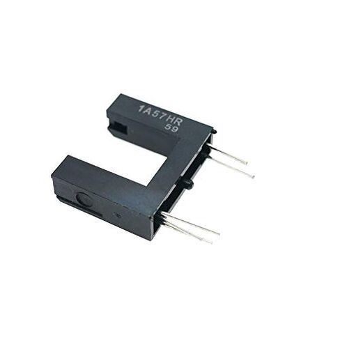 1A57HR GP1A57HRJ00F PHOTOINTER OPIC فتحة 10 مم PCB مستشعرات بصرية - مقاطع ضوئية - نوع الفتحة - مخرج منطقي in Kuwait