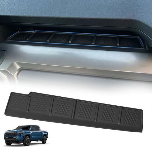 3D Cup Holder Inserts for 2024 2025 2026 Toyota Tacoma(4th Gen) Double Cab Accessories Center Console Mat, Non-Slip Custom Door Pocket Liners (14pc, Red) in Saudi Arabia