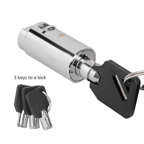 Vending Machine Lock Pick Tubular Lock Pick Cylinder Lock Set fits Most T Handle Locks Coke Snack Candy Machine Lock Zinc Alloy Soda Machine Lock Chrome in Saudi Arabia