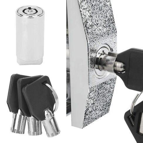 Vending Machine Lock Pick Tubular Lock Pick Cylinder Lock Set fits Most T Handle Locks Coke Snack Candy Machine Lock Zinc Alloy Soda Machine Lock Chrome in Saudi Arabia