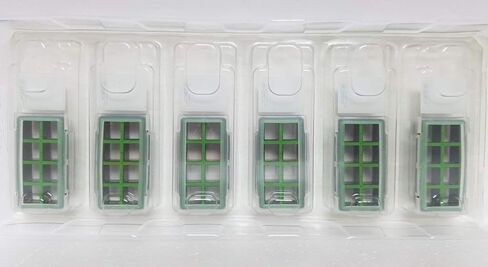 SPL Cell Culture Chamber Slide, Black, 8 Wells, PS Frame, Glass Slide, PP Holder, 0.2~0.6 ml, Sterile, Case of 12 // 2 Pack of 6 in Saudi Arabia