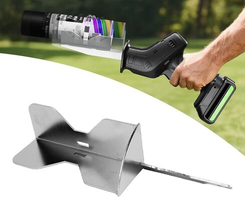 Alomejor Spray Paint Can Shaker, Stainless Steel Attachment, Quick Mixing Tool for Painters and DIY Projects, Suitable for 2-4 Inch Cans in Saudi Arabia