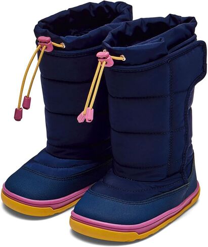 عشرة أحذية ثلج للأطفال الصغار للأولاد والبنات، أحذية شتوية مقاومة للماء ومعزولة ومقاومة للانزلاق مع إغلاق بخطاف وحلقة للأطفال in Kuwait