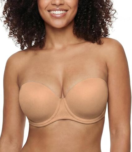 Strapless Bra Underwire No Slip Full Figure Supportive Multiwear Plus Size Bras for Women in Saudi Arabia