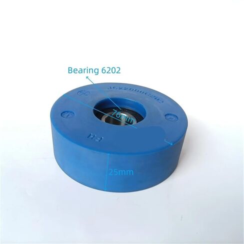 J622000C202 76 * 25 * 6202 بكرة السلم المتحرك 76x25x6202 OD 76mm W 25mm Bearing 6202 in Saudi Arabia