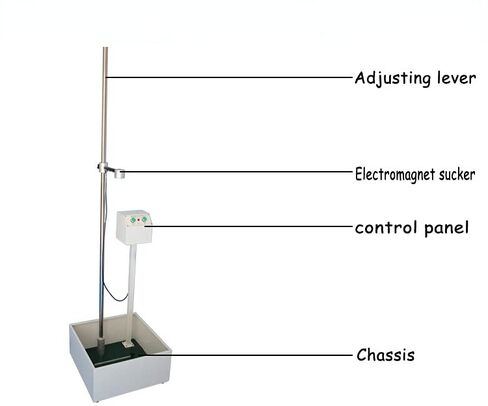 Plastic Rubber Falling Drop Ball Impact Test Equipment in Saudi Arabia