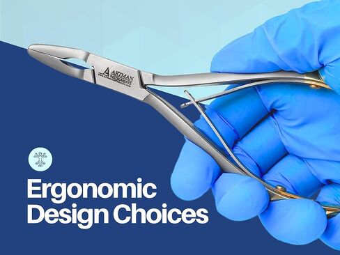 ARTMAN INSTRUMENTS Bone Rongeur 45 Degree Curved 6 Inch Blumenthal Surgical Dental Instruments with Gold Plated Handle in Saudi Arabia