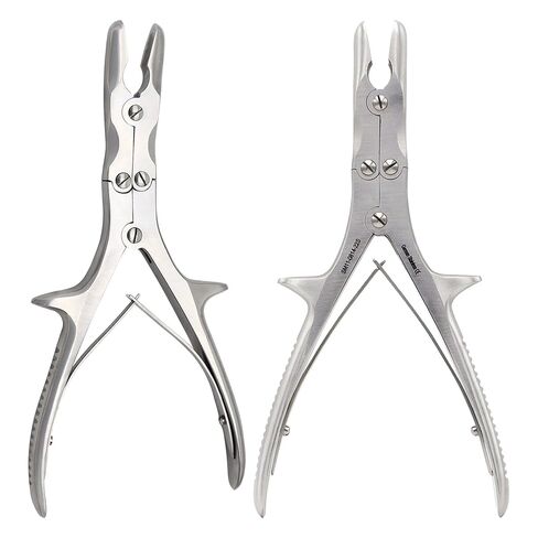 Stellmacher Stille-Luer Double-Action Instrument, 22.5 cm, Straight & Curved Jaws, Heavy-Duty Reusable Stainless Steel Tool (Straight) in Saudi Arabia