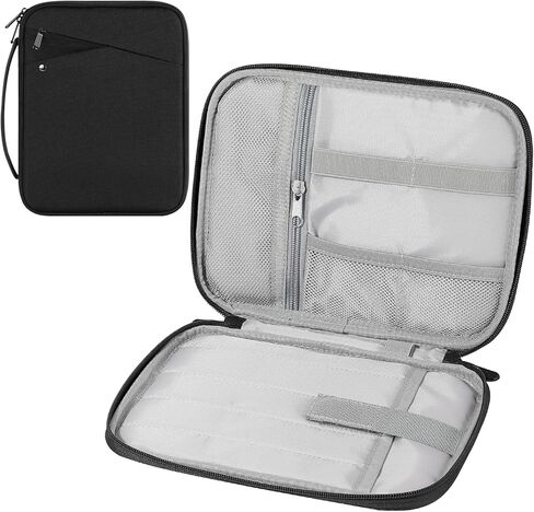 MoKo 13-14 Inch Laptop Sleeve Bag Carrying Case with Handle, Padded Protective Travel Bag for New 13-inch Mac Air/Pro M4, 14" MacBook Pro M3/M2/M1, 13“ MacBook Air M3/M2/M1, Black in Saudi Arabia