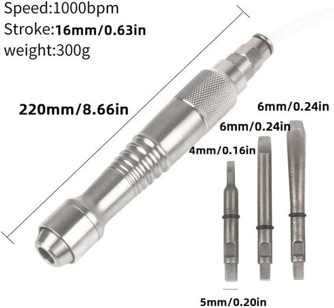 Air Chisel for Dental Laboratory Micro Pneumatic Air Chisel Gas Shovel Chisel Pencil Scraper Brake Scaling Dental Engrave Tool(Set 2) in Saudi Arabia