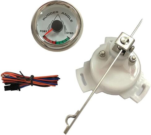 9-32 إضاءة خلفية مقاومة للماء مؤشر زاوية الدفة 0-190ohm مع التزاوج لليخوت البحرية () in Kuwait