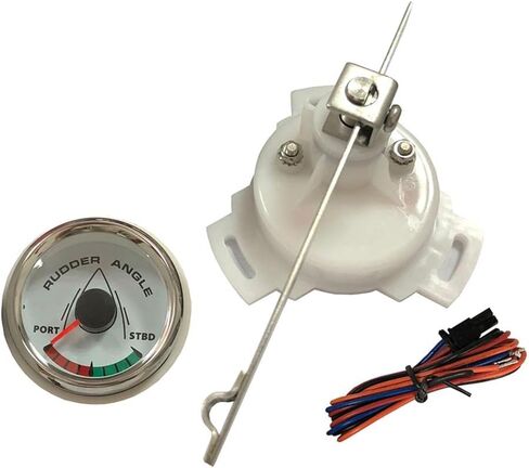 9-32 إضاءة خلفية مقاومة للماء مؤشر زاوية الدفة 0-190ohm مع التزاوج لليخوت البحرية () in Kuwait