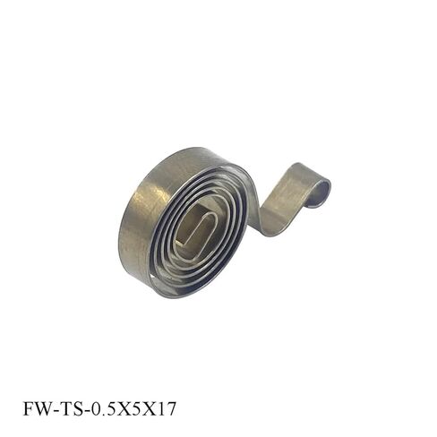 2pcs Custom Stainless Steel Generator Brush Spring,Spiral Coil 0.5X5X17mm in Saudi Arabia