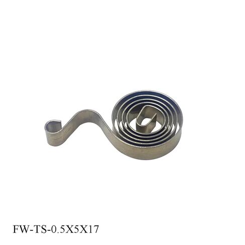 2pcs Custom Stainless Steel Generator Brush Spring,Spiral Coil 0.5X5X17mm in Saudi Arabia
