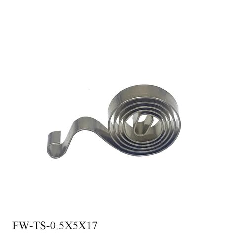 2pcs Custom Stainless Steel Generator Brush Spring,Spiral Coil 0.5X5X17mm in Saudi Arabia