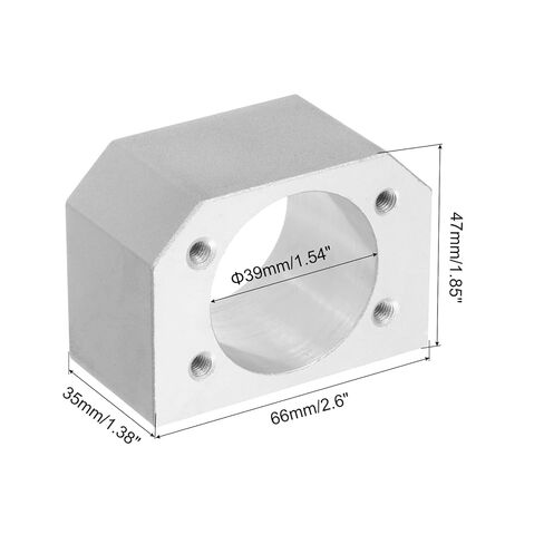 uxcell DSG2020 Ball Screw Nut Housing Seat Mount Bracket Holder Base for Ball Screw Nut SFU2020, CNC Machine Parts in Saudi Arabia