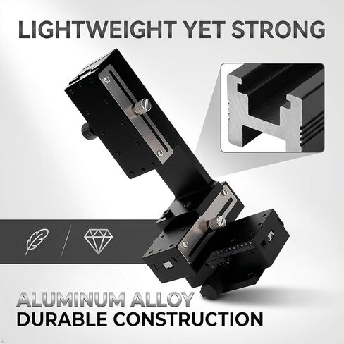 Linear Translation Stage XYZ Axis Manual Trimming Adjustable Platform 40 x 90mm HF3A90 in Saudi Arabia