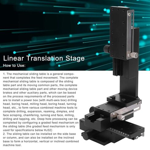 Linear Translation Stage XYZ Axis Manual Trimming Adjustable Platform 40 x 90mm HF3A90 in Saudi Arabia