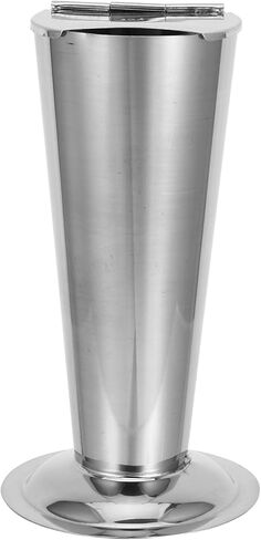 KALLORY Stainless Steel Tweezers Tube Holder Jar for Cotton Ball Storage, Laboratory Forceps Organizer Container, Tool Storage for Clinic in Saudi Arabia