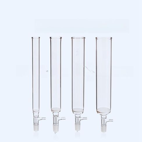 Laboratory Glass Chromatography Column with #19/#24 Ground-Glass Joints—Suction Filtration Column with Sand Plate(30x300mm Joint 24) in Saudi Arabia