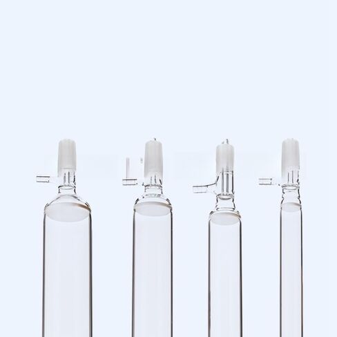 Laboratory Glass Chromatography Column with #19/#24 Ground-Glass Joints—Suction Filtration Column with Sand Plate(30x300mm Joint 24) in Saudi Arabia