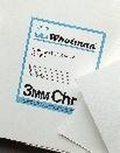GE Whatman 3030-6132 درجة 3 مم Chr ورقة كروماتوغرافيا السليلوز، عرض 12 سم، طول 14 سم (عبوة من 100 قطعة) in Saudi Arabia