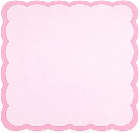 Chinoiserie Mahjong Mat for Table with Black Carrying Bag, Anti-Slip, Noise-Reducing Table Cover for Mahjong Poker Board Games Dominoes Card Games 31.5" x 31.5" (Blue + Pink) in Saudi Arabia