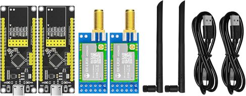 DX-LR20 Development Kit Semtech SX1262+STM32 LORA SPI Interface Module 410-475MHz/433MHz with 2PCS Antenna 22 dBm 8KM for Arduino Meshtastic DIY CE FCC (DX-LR20-433Mmz-T1) in Saudi Arabia