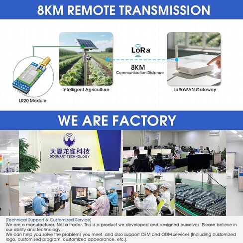 DX-LR20 Development Kit Semtech SX1262+STM32 LORA SPI Interface Module 410-475MHz/433MHz with 2PCS Antenna 22 dBm 8KM for Arduino Meshtastic DIY CE FCC (DX-LR20-433Mmz-T1) in Saudi Arabia