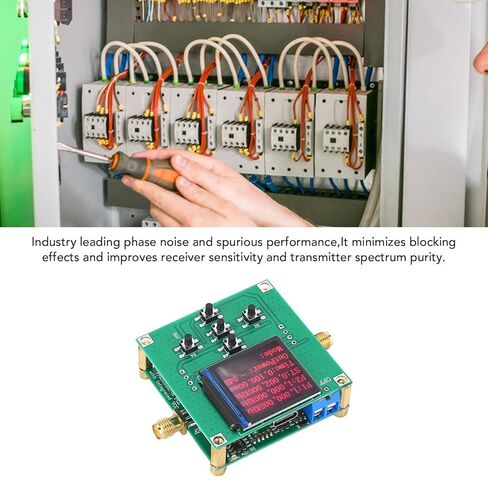 PLL Development Board Low Noise Phase Locked Loop Module Wideband Fractional N Frequency Synthesizer Module 5MHz-6000MHz in Saudi Arabia