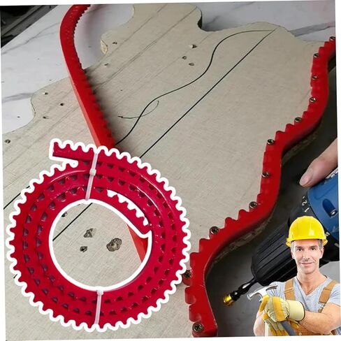 شريط تحديد ملامح النجارة 1.98 متر شريط تشكيل منحنى النجارة شريط قياس كفاف قالب منحنى مرن in Kuwait